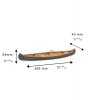 ARTESANIA LATINA 19000 Indian Girl Canoe 1/16